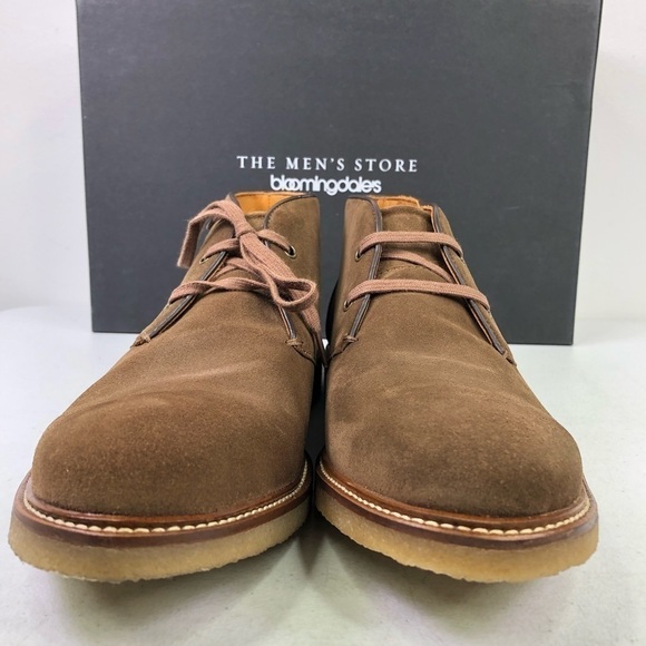 The Men’s Store Bloomingdales Sand Suede Chukka Boots Size 7.5 main image 6